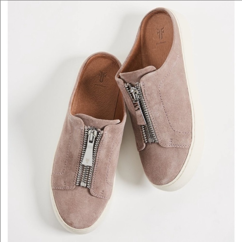 New Frye Sneakers Lena mules in dusty rose